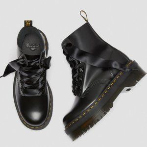 Dr Martens Molly Leather Platform Boots - Nearly New